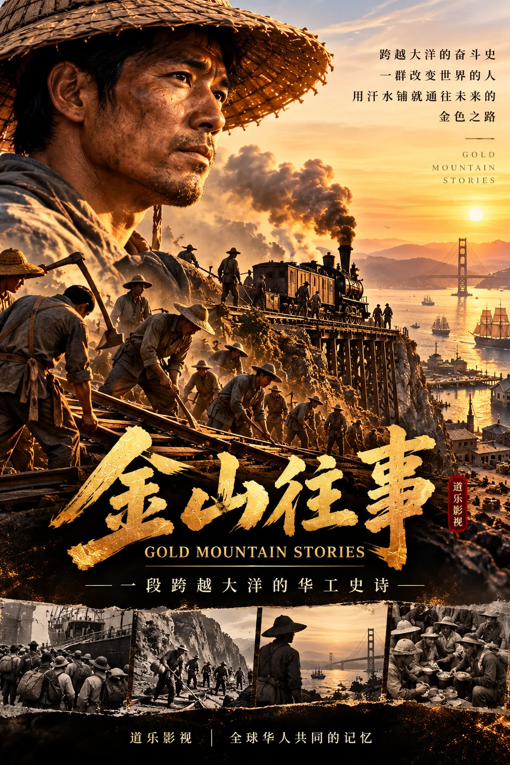 Gold Mountain Stories — key visual poster